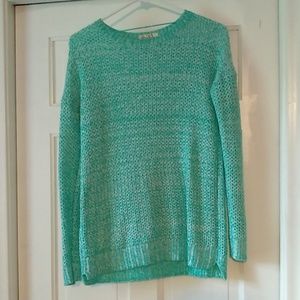 Teal sweater